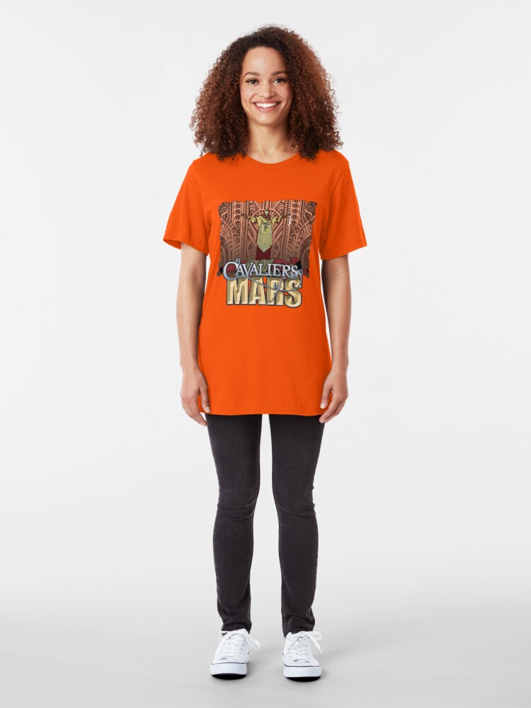 Alternate view of Cavaliers Art: Ziggur Slim Fit T-Shirt