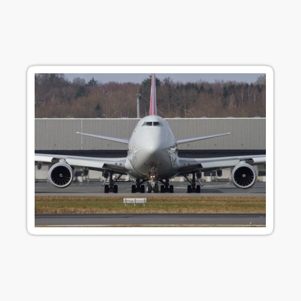 747 Cargolux Sticker