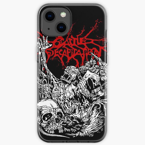 Cattle Decapitation Design iPhone Soft Case