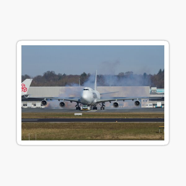 747 Cargolux Sticker