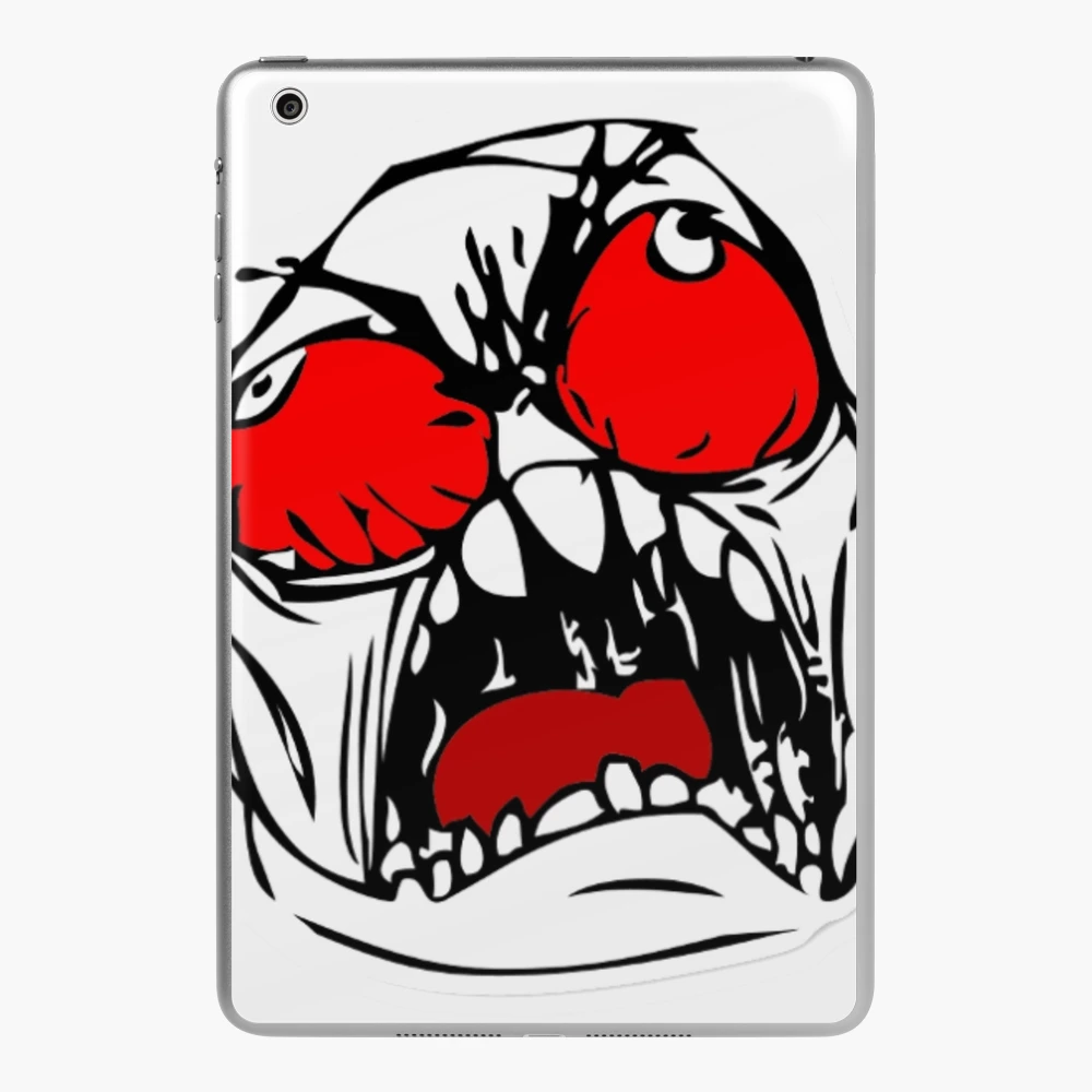 Masochist face meme | iPad Case & Skin