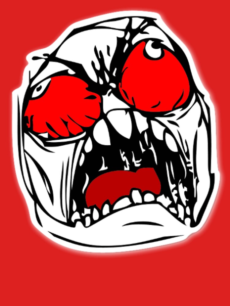 Rage Face meme Sticker for Sale by Aiden93