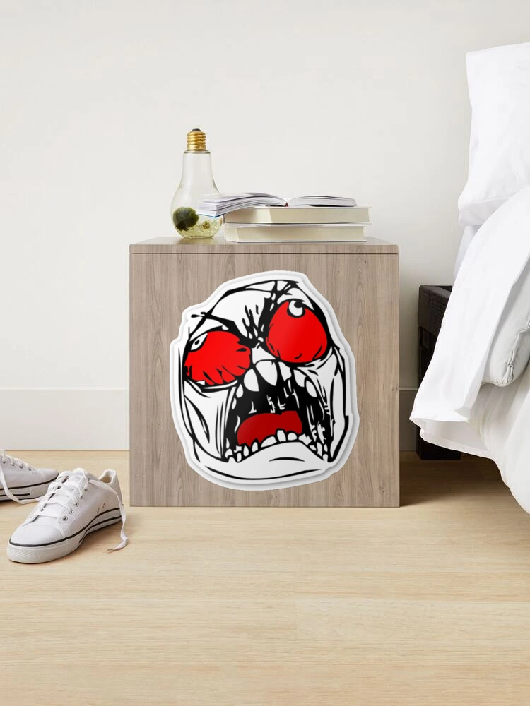 Rage Face meme Sticker for Sale by Aiden93