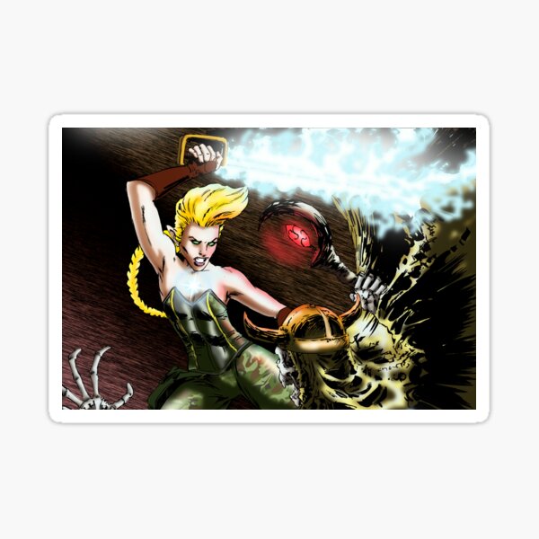 ARISTAR VS THE LICH! Sticker