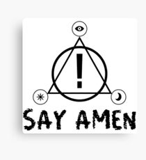 Panic Canvas Print