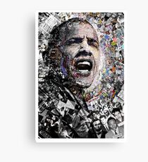 Lienzo "No soy un hombre perfecto", Obama Civil Rights and Protest Collage
