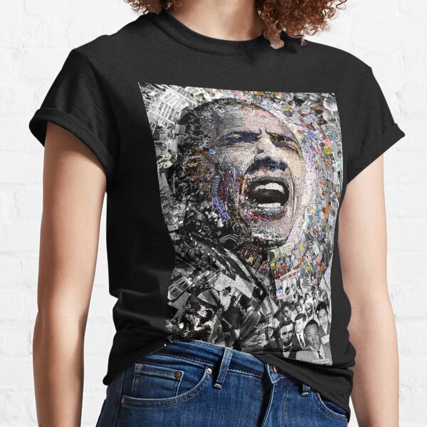 Artikel-Vorschau von "Ich bin kein perfekter Mensch", Obamas Collage zu Bürgerrechten und Protesten, designt und verkauft von worn.