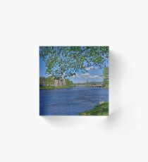 River Ness, Inverness, Scotland. Acrylic Block