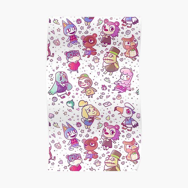 Animal Crossing Valentine Posters | Redbubble