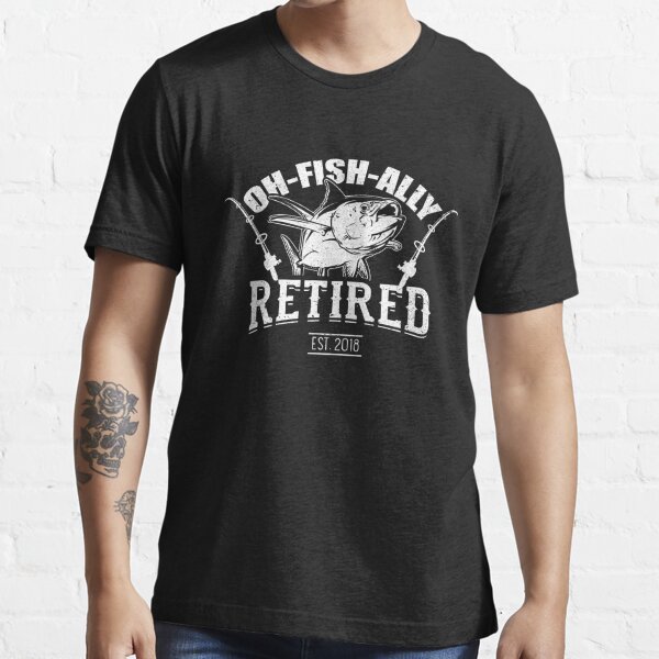 0 Fish Ally Retired Since 2023 Personalized Shirt Retirement Gift For Men  Unisex T-Shirt - BarronOutdoor