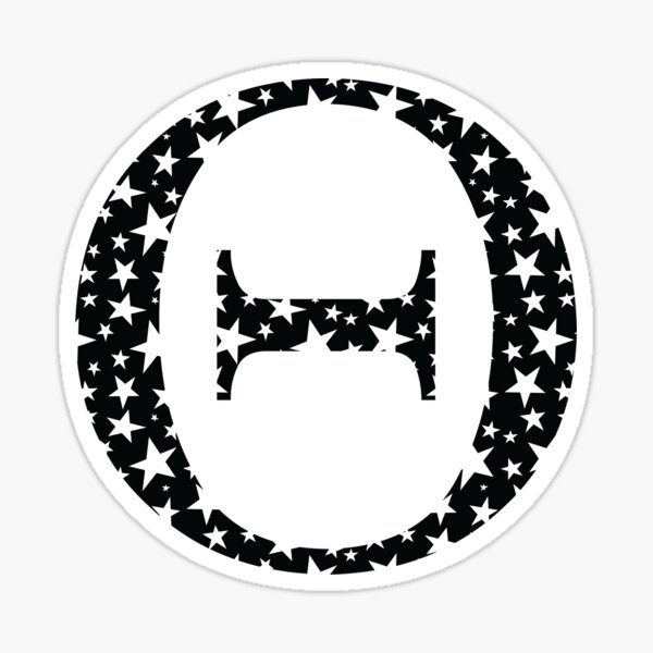 Theta Stars Sticker
