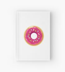 Donut glazed and delicious Hardcover Journal