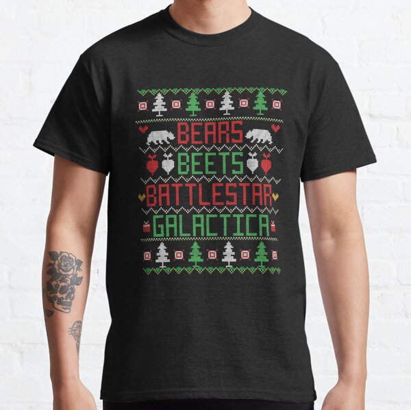 Bears beets battlestar galactica christmas cheap sweater