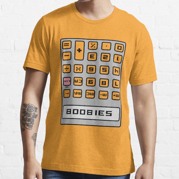 Caculator Message : Boobies Essential T-Shirt
