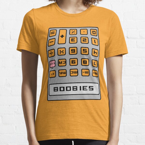 Caculator Message : Boobies Essential T-Shirt