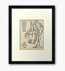 Winnie the Pooh - Freunde für immer Gerahmtes Wandbild