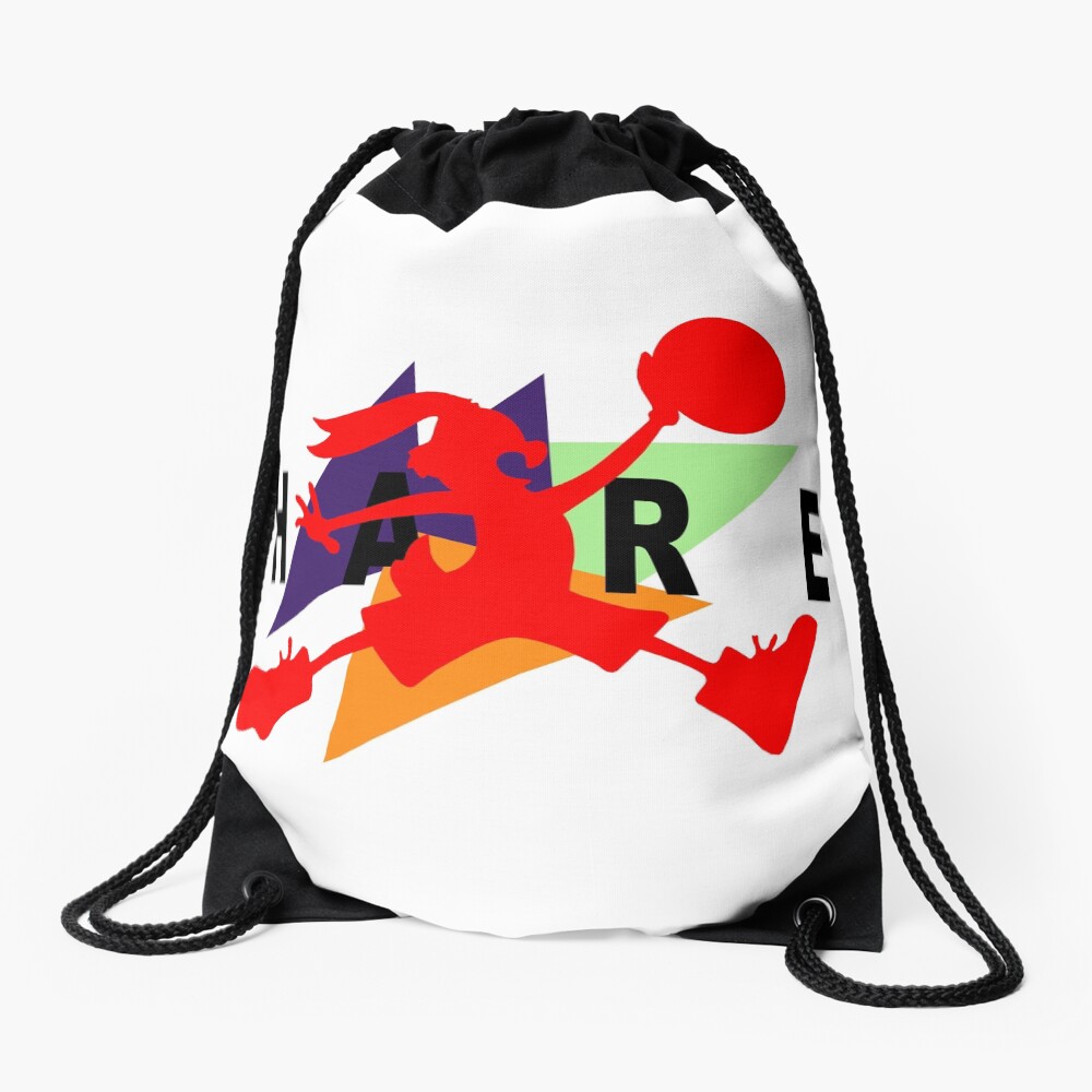 "Hare Jordan" Drawstring Bag for Sale by FDNY Redbubble