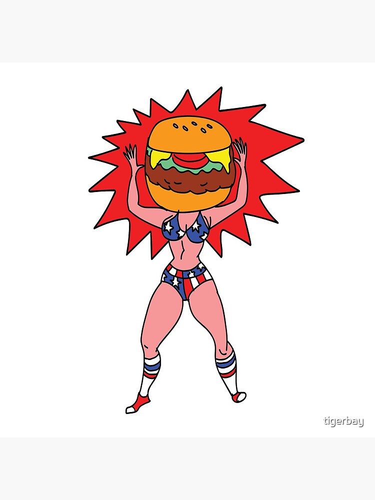 Hamburger Head by tigerbay
