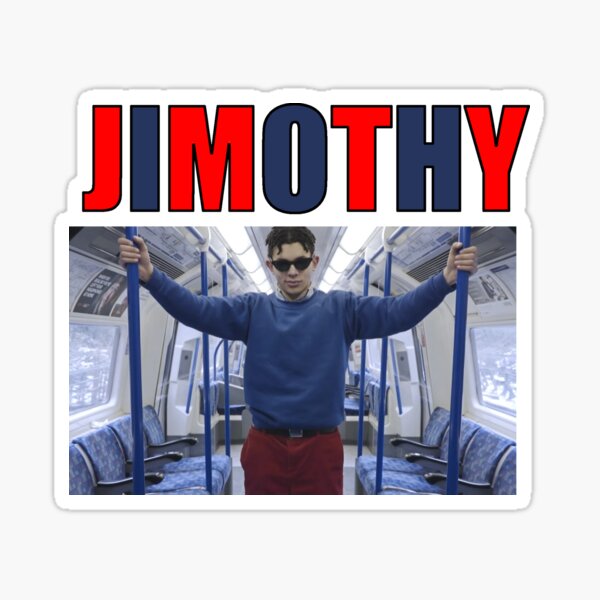 JIMOTHY LACOSTE Sticker