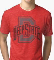 Deep State (Worn) Tri-blend T-Shirt