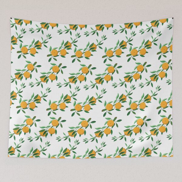Item preview, mandarins pattern designed and sold by artsofy.