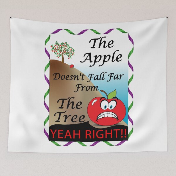 Item preview, the apple does not fall far from the tree designed and sold by mowafak younis.