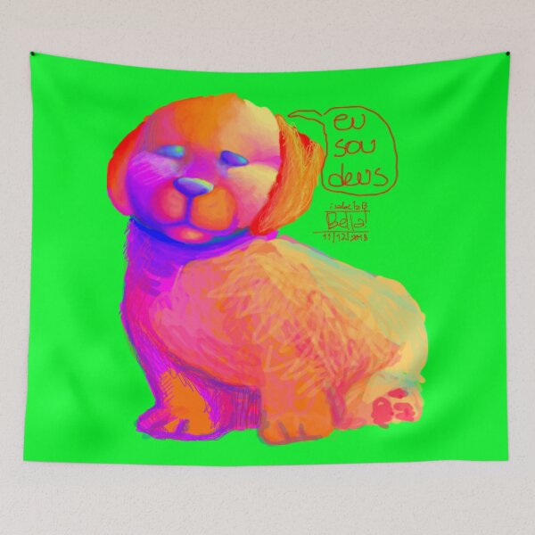 Item preview, Colorful Puppy God designed and sold by BellaExclames.