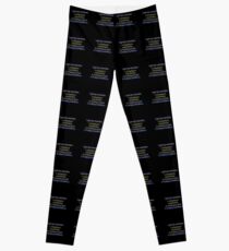 Funny One-Liner Exercise Joke Leggings