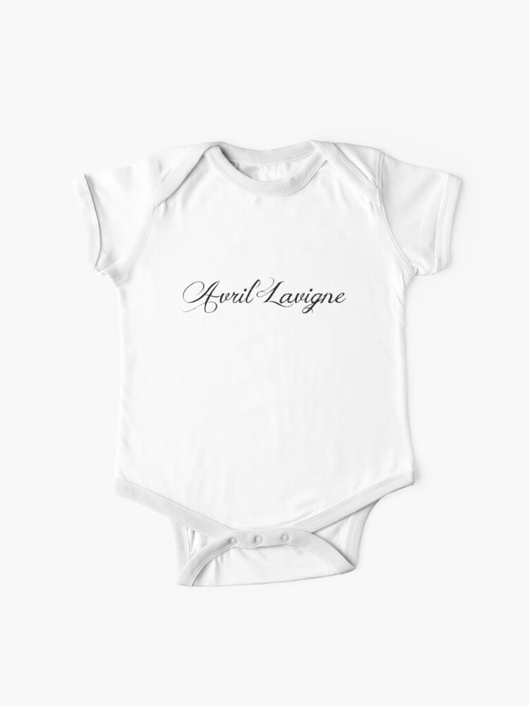 Avril Lavigne Logo Baby One Piece By Floridian00 Redbubble