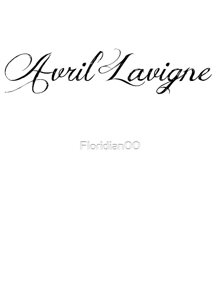 Avril Lavigne Logo Baby One Piece By Floridian00 Redbubble