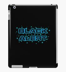 Black Alert (small) iPad Case/Skin