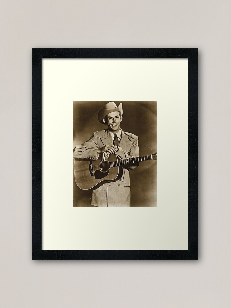 Alternate view of Hank Williams Framed Art Print