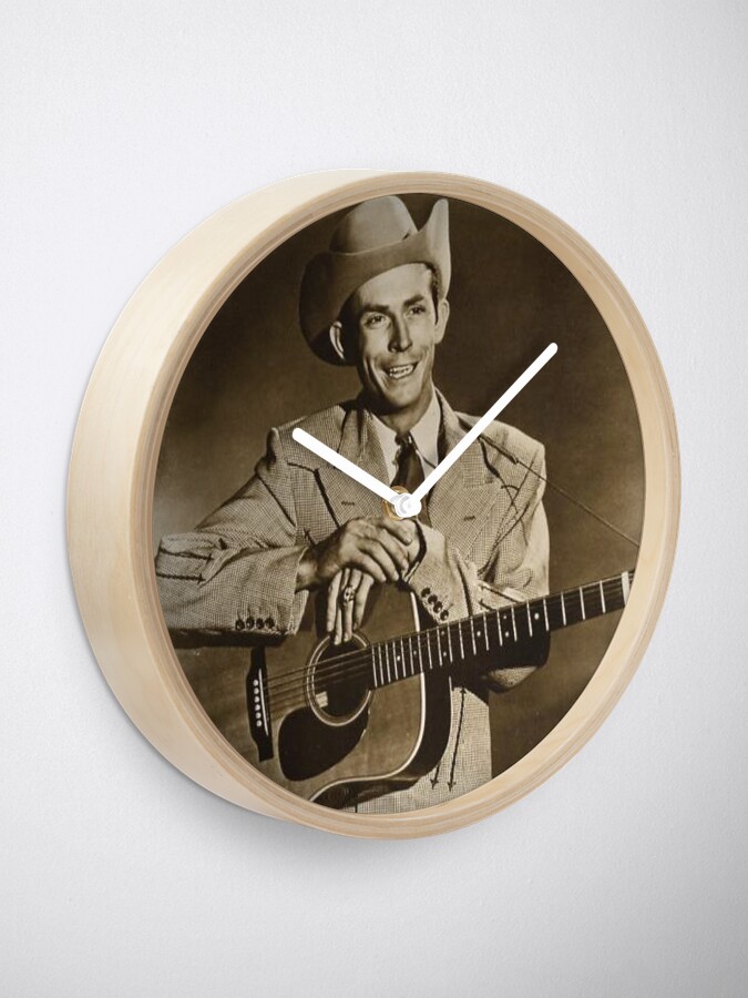 Alternate view of Hank Williams Clock