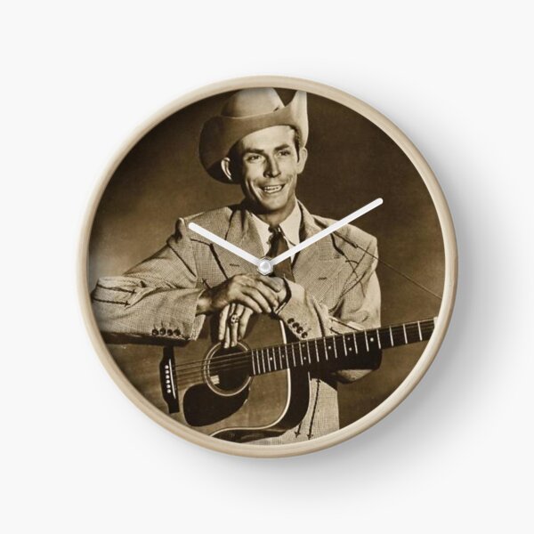 Hank Williams Clock