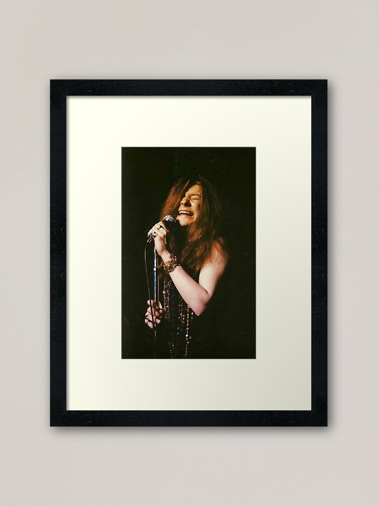 Alternate view of Janis Joplin Framed Art Print