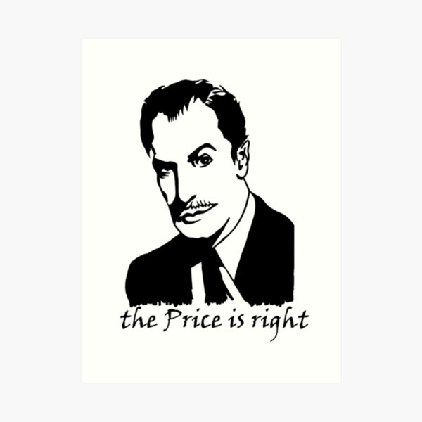The Price is Right, vertical Art Print
