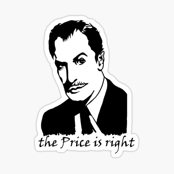 The Price is Right, vertical Sticker