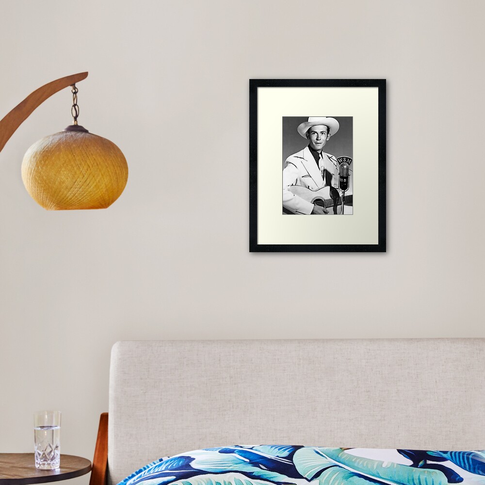 Hank Williams Framed Art Print