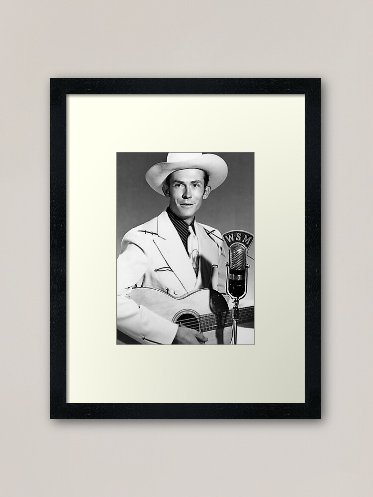 Alternate view of Hank Williams Framed Art Print