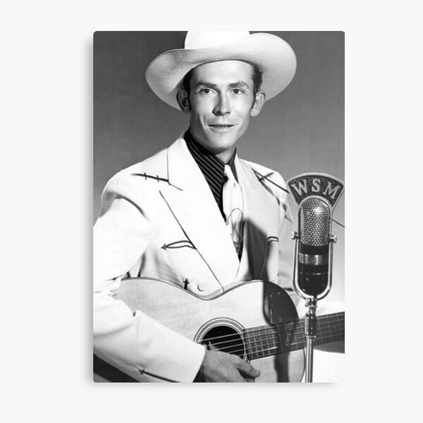 Hank Williams Metal Print