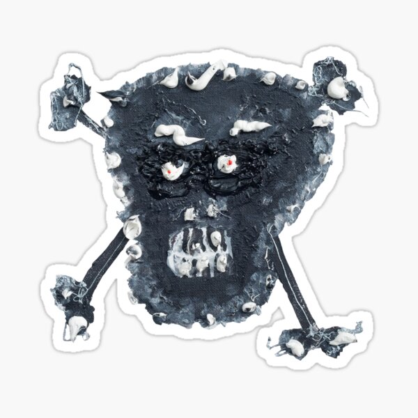 Skull Sticker