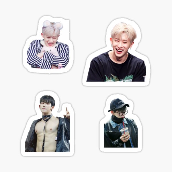 wonho monsta x stickers sticker by juletuerk redbubble