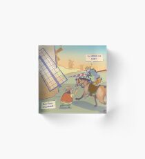 Don Quixote Acrylic Block