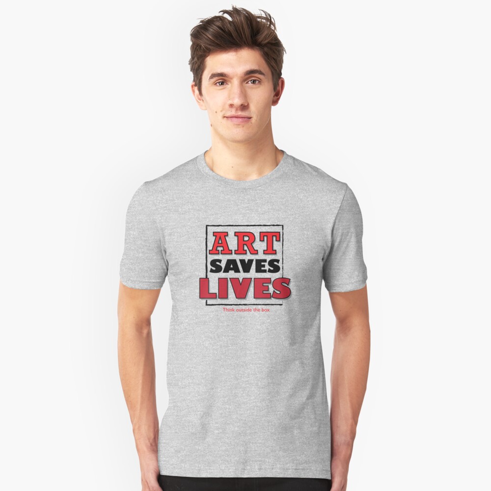 spread the GOSPEL of ART Slim Fit T-Shirt