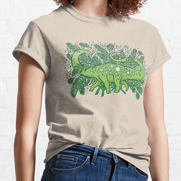Winter Solstice Sauropod | Evergreens Palette Classic T-Shirt