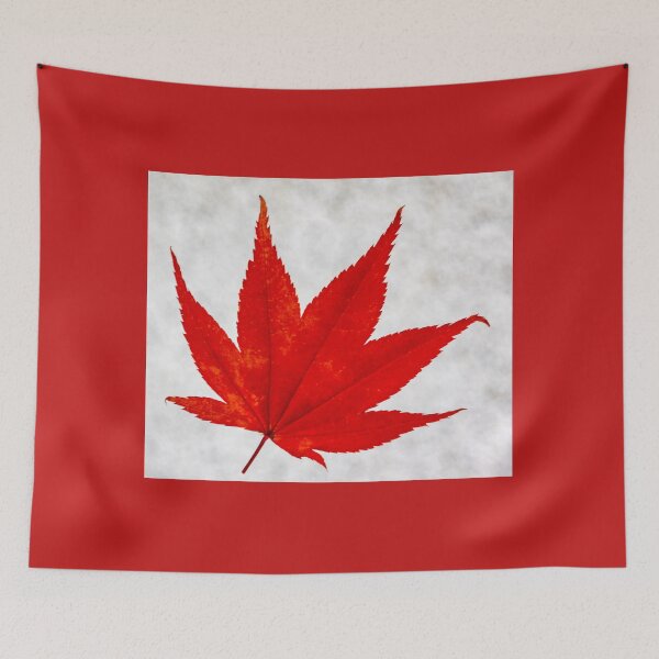 Item preview, Bright Red Maple Leaf designed and sold by iCimages.net.
