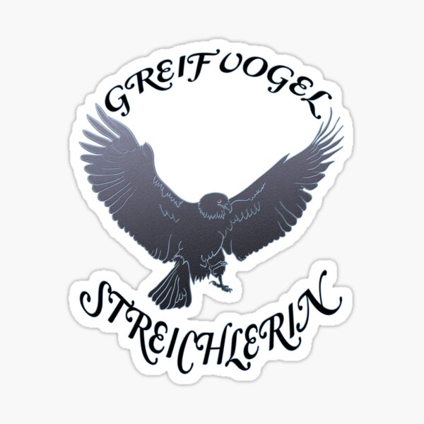 Item preview, Greifvogel Streichlerin Falknerin designed and sold by AdleruCo.