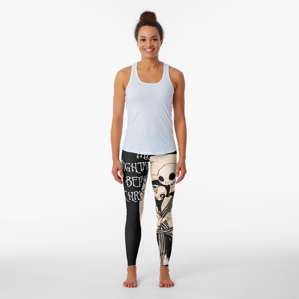 nightmare before christmas yoga pants