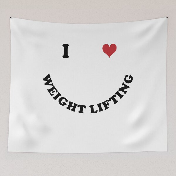 Item preview, I love weightlifting designed and sold by Vectorqueen.