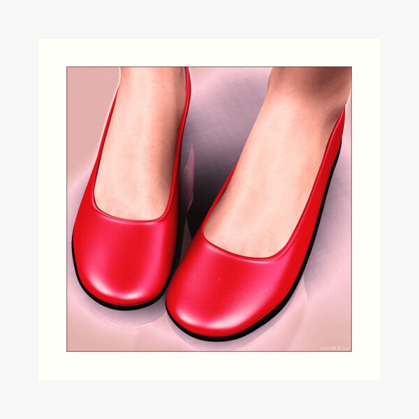 ..Ballet flats... Art Print